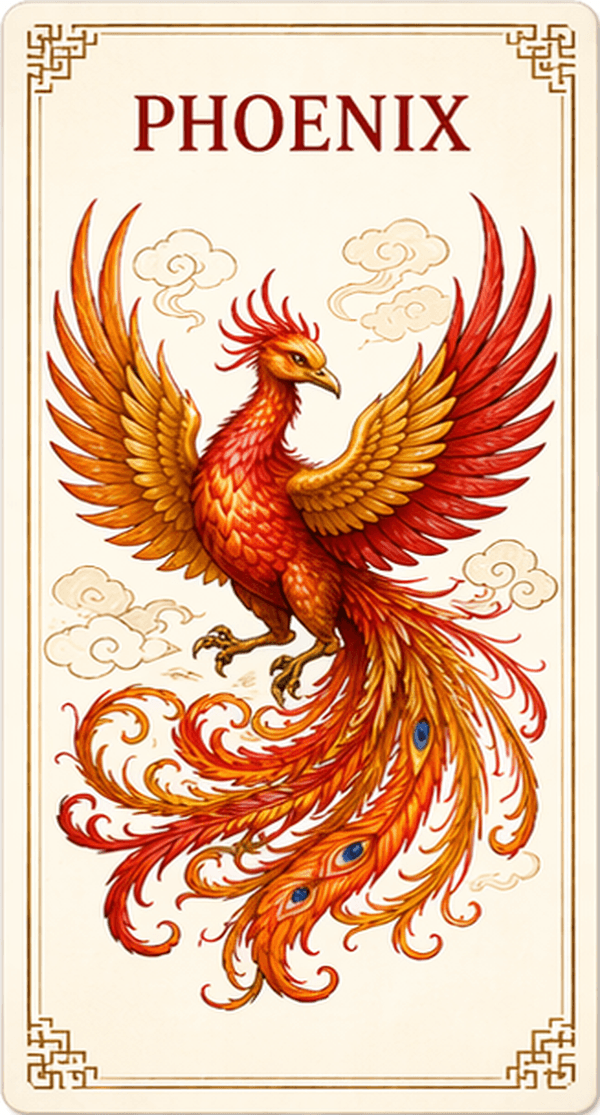 The Phoenix card — wild card, costs you points if held